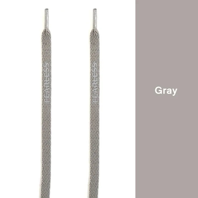 Rubber Band Classic Shoe Laces Reflective Letter Printing Flat Shoelaces for Sneakers Fashion Sports Strings Casual Accessories