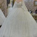 Customized Elegant Skirt Dress with Sparkling Material - View 2 | SAMAG