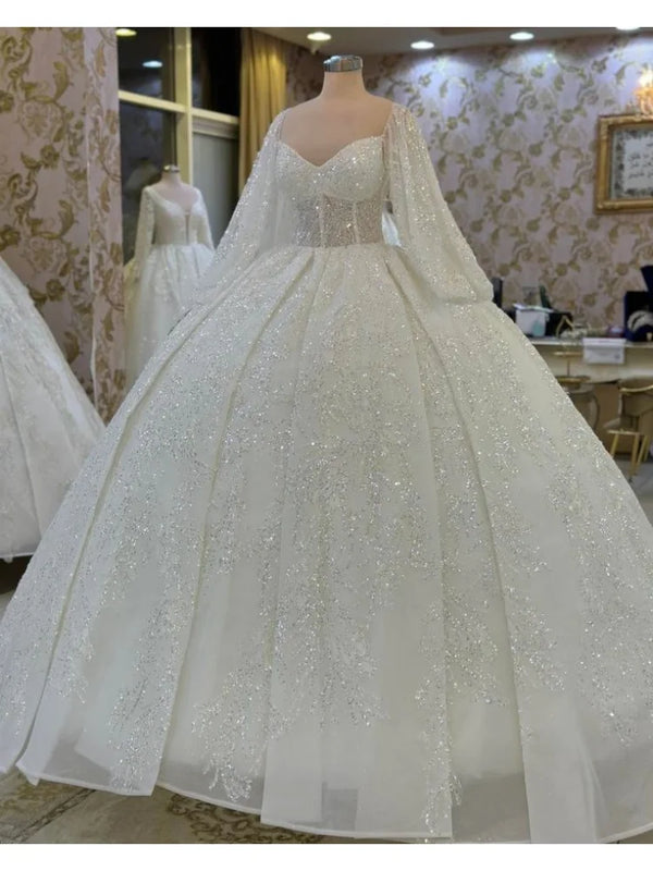 Customized Elegant Skirt Dress with Sparkling Material - View 2 | SAMAG