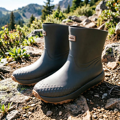 Men's Workwear Style Anti-Slip Waterproof Rubber Boots | SAMAG
