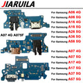 For Samsung A06 A16 A26 A36 A56 A07 A17 A37 A57 4G 5G USB Dock Charging Port Flex Cable Charger Board With Microphone Connector