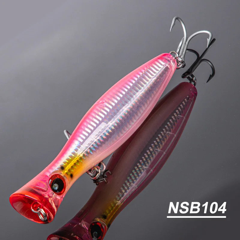 Noeby-Big Game Popper Fishing Lures, Artificial Hard Bait | SAMAG