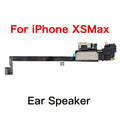 Front Ear Speaker With Flex Cable For iPhone X XR XS 11 Pro Max Top With Bottom Loud Speaker Replacement