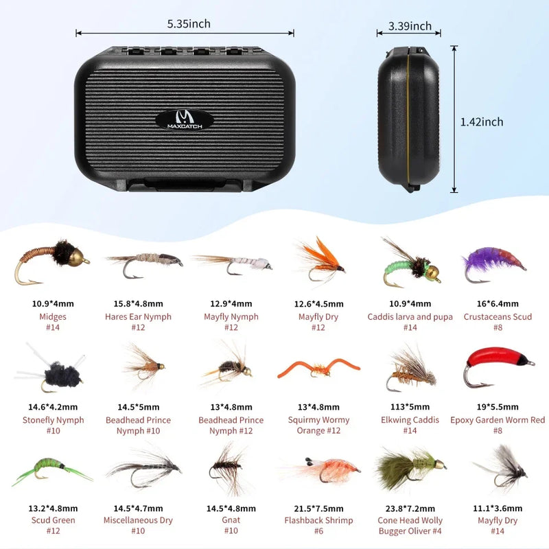 MAXCATCH Extreme-X 3-8WT 8ft4-9ft Fast Action Fly Fishing | SAMAG
