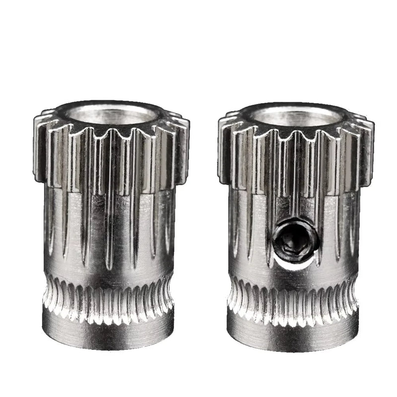 Dual Drive Gear Hardened Steel Upgrade Kit Extruder Drivegear For BMG Extruder For Prusa i3 3D Printer Bowden Extruder