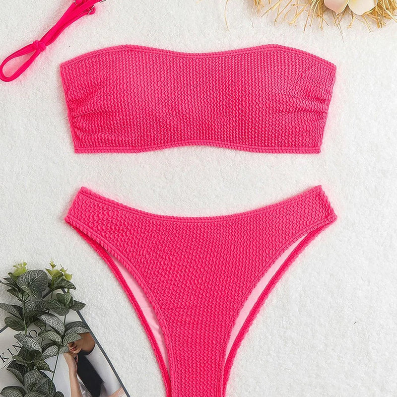 Sexy Women's Swimsuit Summer Bikini Two-piece Swimwear | SAMAG