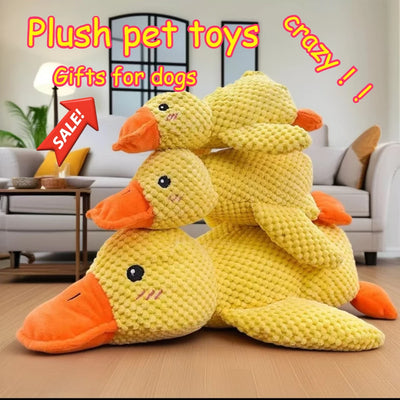 Things For Dogs Accessories Supplies Calming Duck Squeaky | SAMAG