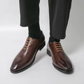 Men's Dress Shoes Trend Wedding Social Casual Leather Men Office Casual Business Shoes High Quality Formal Oxford Shoes Male