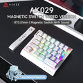 AJAZZ AK029 Wired One-Handed Gaming Keyboard HE Magnetic Switch 29 Key RGB 8000Hz Mini Mechanical Keyboard for E-sports PC Gamer