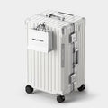 COLENARA 20"24"26"28"30"32 Inch Rolling Luggage High Quality Suitcase Aluminum Frame Boarding Box Large Capacity Trolley Case