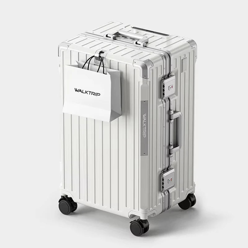 COLENARA 20"24"26"28"30"32 Inch Rolling Luggage High Quality Suitcase Aluminum Frame Boarding Box Large Capacity Trolley Case