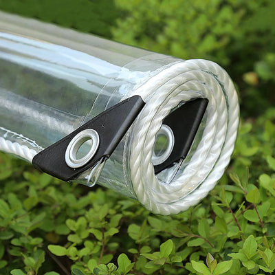 Waterproof Transparent PVC Tarpaulin with Eyelets | SAMAG