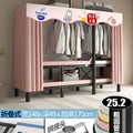 Folding Steel Frame Wardrobe Installation - Free Open Closet Durable and Economic Storage Cabinet for - View 17 | SAMAG