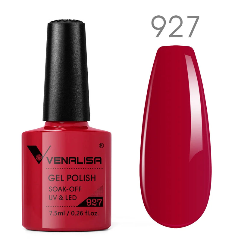 VENALISA Non Cleansing Topcoat Nail Art 7.5ml Soak off Base Coat Foundation No Wipe Top Coat Nail Gel Funny Bunny Gel Varnish