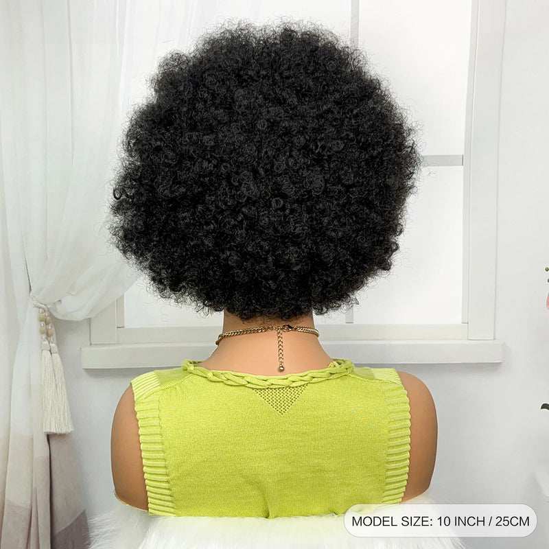 13x6 Lace Front Braids Wig with Baby Hair Synthetic Afro Curly Cornrow Braided Short Wigs for Black Women Natural Lace Bob Wigs