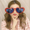 Funny Heart Glasses Photo Props Giant Big Oversized Eyeglasses Party Decorations Photobooth Props Shade Party Diy Supplies