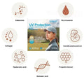 UV Face Shield Sticker Adhersive Glue Golf Sport Outdoor Protection Skincare Sun Block Patch Eye Cover Anti-Glare Pads Sunscreen