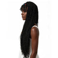 SQRDGQ Synthetic Hair Deep Curly Braided Wigs 13*5 Lace Front Woman Wigs on Clearance Sale Crochet Hair Synthetic Wig with Bangs
