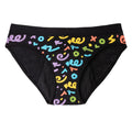 Teens Period Panties Printed Floral Fabric Girls Cotton Underwear 4-Layer Leakproof Heavy Flow Menstrual Panties Briefs