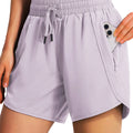 New women's casual sportswear sports running shorts quick-drying lightweight fitness shorts with zipper sports shorts