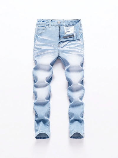 Men's wide pants Brushed jeans Y2K New Rocks buggy black | SAMAG
