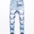 Men's wide pants Brushed jeans Y2K New Rocks buggy black | SAMAG