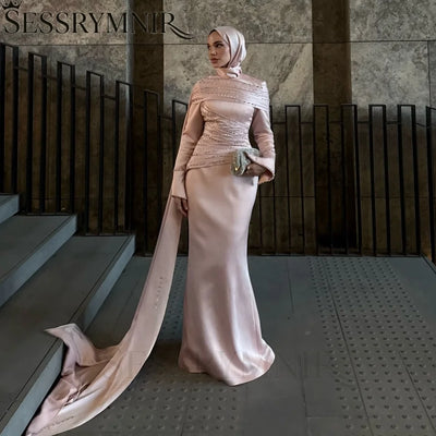 SESSRYMNIR Women'S Formal Evening Gowns Customize Scoop | SAMAG