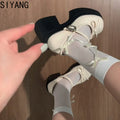 Platform High High Women Mary Jane Shoes Fashion Banquet Party Pumps Spring Autumn Women's Dress Black y2k Heels Shoes
