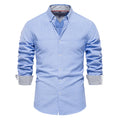 Casual Versatile Design European Size Long-Sleeved Shirt | SAMAG