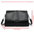 Retro Oil Wax Leather Crossbody Bag,with Textured and Vintage Feel,Simple and Elegant Flap Design,and Adjustable Shoulder Strap
