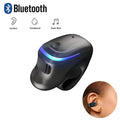 Wireless Bluetooth 5.3 Headset Talking Clip-On Earphone Long Time Wear Ultra Long Battery Life Headphones For iPhone Huawei OPPO