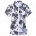 Summer Floral Hawaiian Shirts Men Fashion Short Sleeve | SAMAG