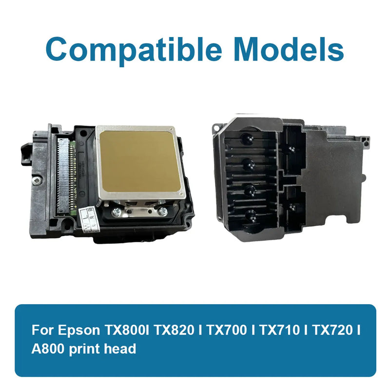 SUIXING Original TX800 Print Head for Epson F192040 DX10 UV Flatbed Printer Printhead 6 Color Nozzle New Spare Parts