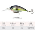 60mm 13.2g Crankbait Fishing Lures Floating Wobbler | SAMAG
