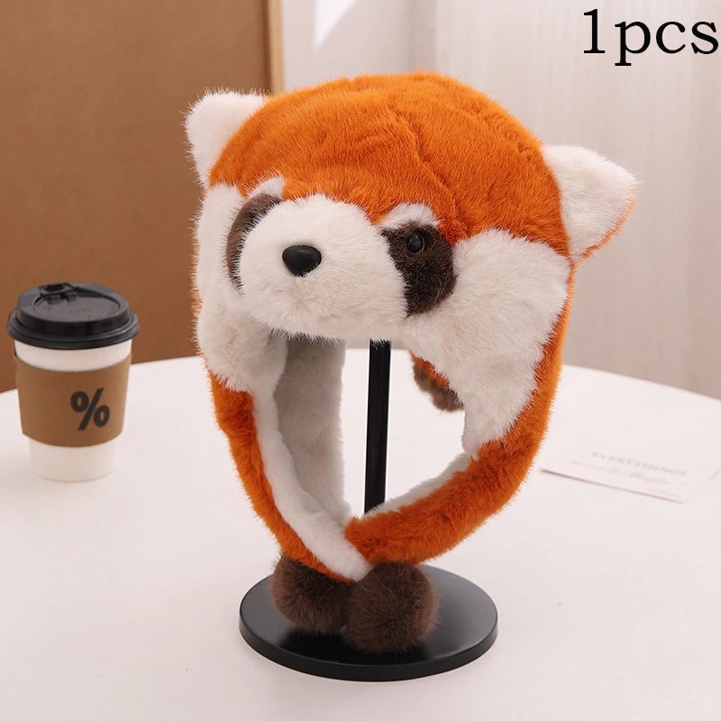 Winter Women Home Pajamas Cartoon Raccoon Kigurumi | SAMAG