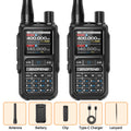 BAOFENG UV-5R Mini Walkie Talkie Multi Band Bluetooth Programming Wireless Copy Frequency 999CH AM FM Long Range Two Way Radio