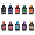30ml Pure Colorful Fountain Pen Ink Universal Refill No Clogging Smooth Writing Ink Stationery for School Office Daily Writing ﻿