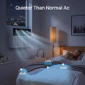 12000BTU U-Shaped Window Air Conditioner, 6-in-1 AC Unit with App Control Cools 520 Sq.Ft, Custom