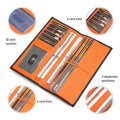 BISON DENIM Genuine Leather Long Wallet Business Men's Soft Thin Wallet Card Holder Luxury Brand Design Handy Male Purse Bag