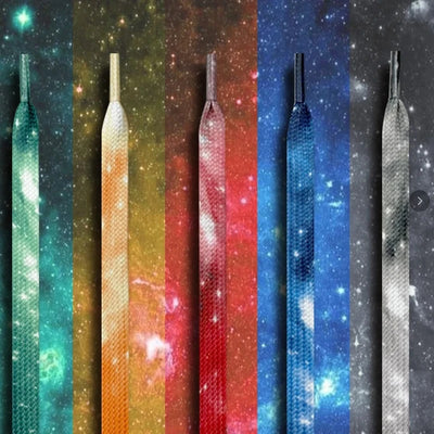 Star Shoelaces for Sneakers AF1/AJ1 Flat Starry Sky | SAMAG