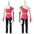 SAIKOU/ Anime Hazzbin Cherri Bombb Hotel Cosplay Costume Pink Outfit Wig Women Halloween Carnival Christmas Cosplay Sexy Costume