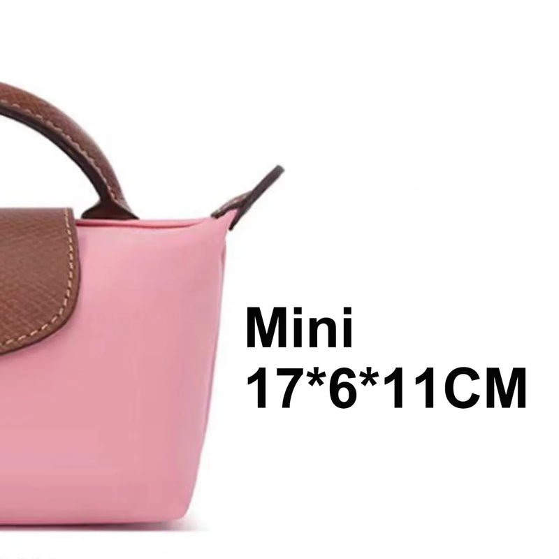 Mini Nylon Dumpling Bag Retro Contrast Color Crossbody Bag Women Luxury Designer Waterproof Handbag for Women Multi-functional