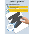 LCD Writing Tablet Eye  Aluminum Alloy Magnetic Drawing Pad for Student Workers Magnetic Drawing Board