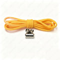1 Pair New Elastic No Tie Shoelaces Semicircle Shoe Laces For Kids and Adult Sneakers Shoelace Quick Lazy Metal Lock Laces