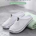 Women's Garden Shoes Lightweight Breathable Slip-resistant Indoor Outdoor Casual Slippers Half Slippers Easy-to-Wear Sandals for Beach And Daily Use