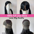 Full Lace Wig 28" Natural Black Synthetic Hair Off Black Glueless Cosplay Festival Party Wigs Unisex HandTied HeatResistant