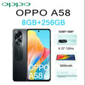 OPPO A58 6.72" 120Hz Display 8GB+256GB 50MP AI Cam 5000mAh Long Lasting Battery Side Fingerprint 5G LTE Dual SIM Smartphone