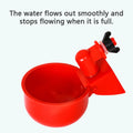 Anti Pollution Self-cleaning Automatic Poultry Water Dispenser Portable Poultry Feeding Feeding Supplies for Chick Duck Goose