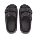 New Women's Slippers Thick Bottom Anti-Slip Home Outdoor Sandals Comfortable EVA Material Pure Color Slippers