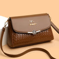 2025 New Design Women Crossbody Bag Large Capacity Genuine Leather Texture Phone Cosmetics Wallet Stylish Shoulder Bag for Women